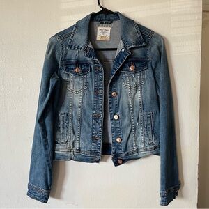 Stradivarius Blue Denim Jacket
